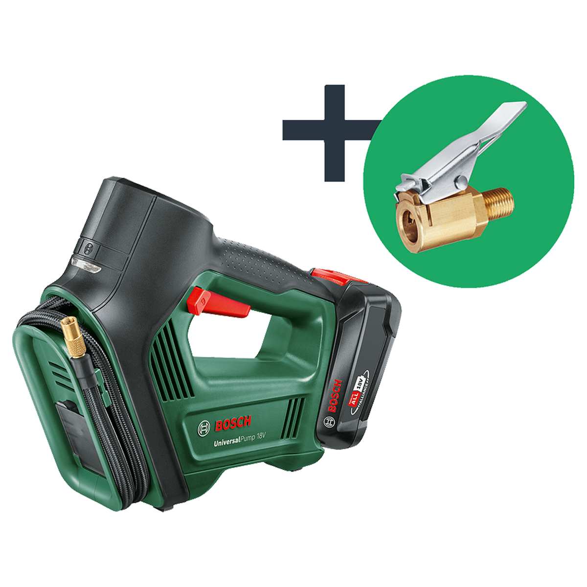 UniversalPump 18V Batterij luchtpomp (EU versie)