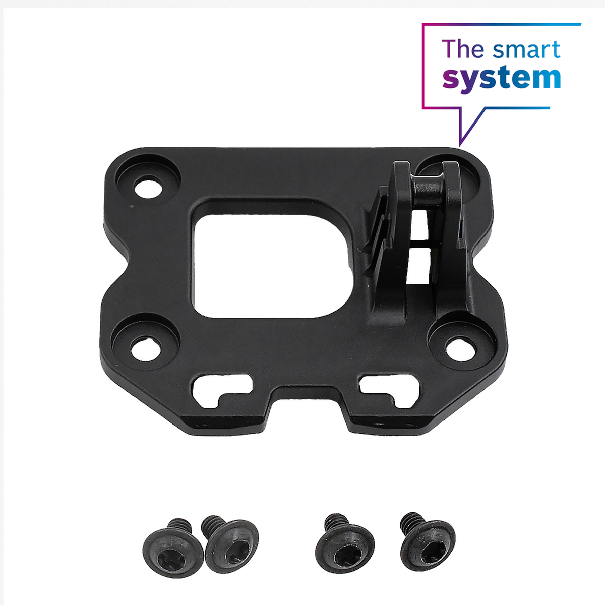 Schroefplaatset CompactTube horizontaal, slotzijde, axiaal/pivot (BBP324Y)