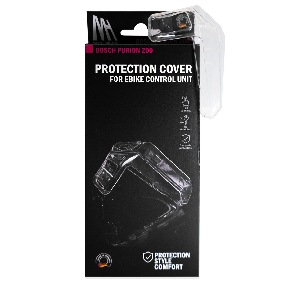 PURION 200 displaybescherming voor e-bikes, doos à 10 stuks