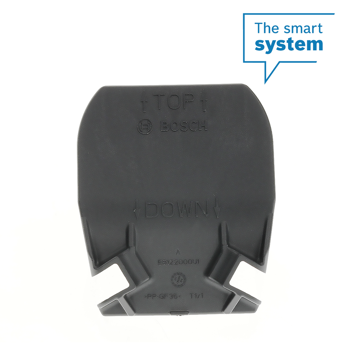 Afdekkap houder kabelzijde, PowerTube (BBP38YY) horizontaal, omgekeerdeuitname naar boven, pivot