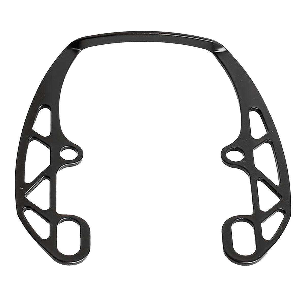 EVO2-montageplaat XL (+15 mm ) voor een rem, zwart