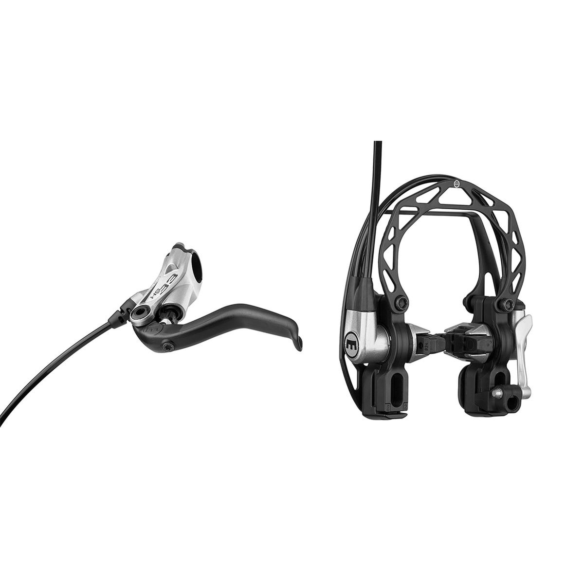 HS33 zilver, 2-vingershendel