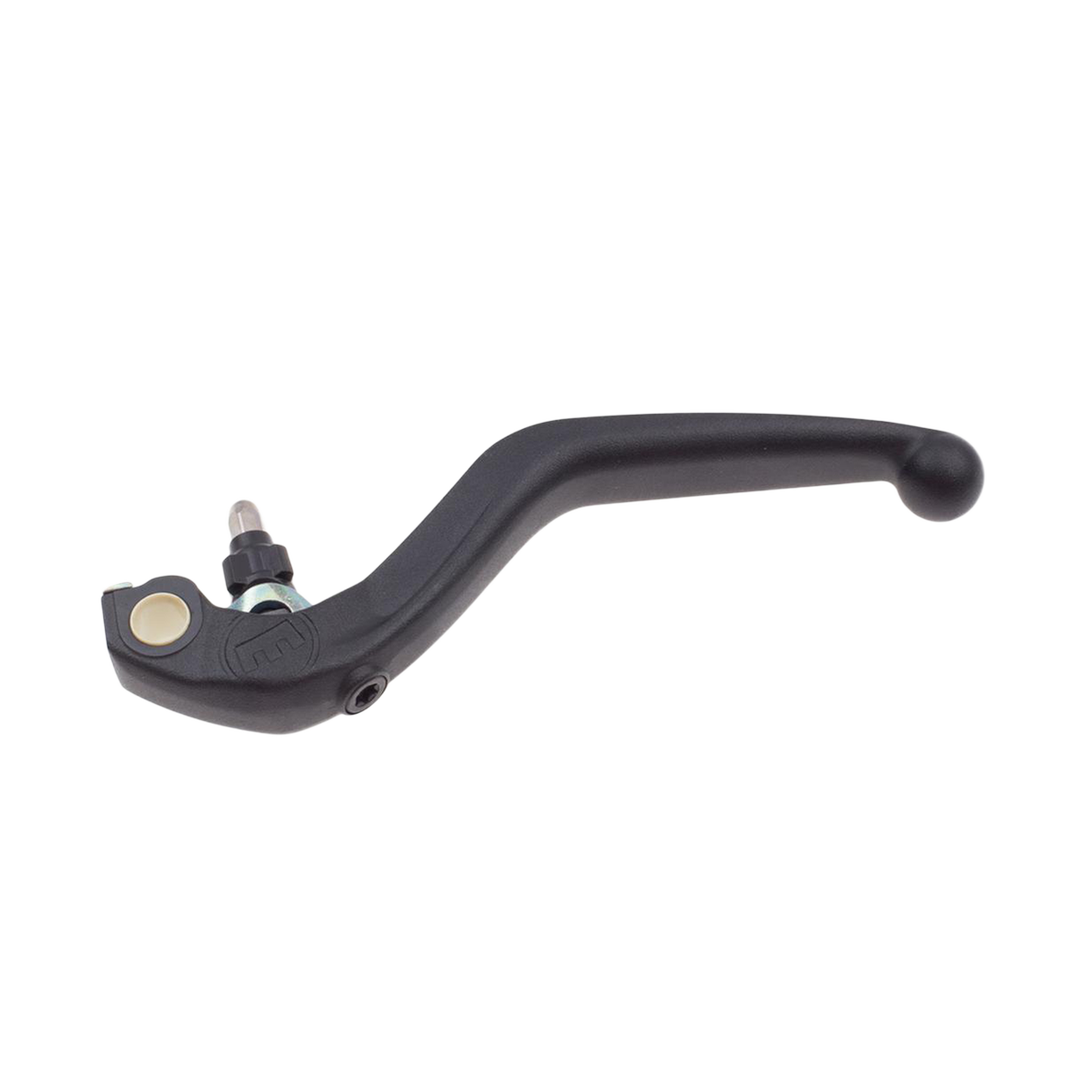 Remhendel HS33, 4-vingershendel met kogelknop, zwart