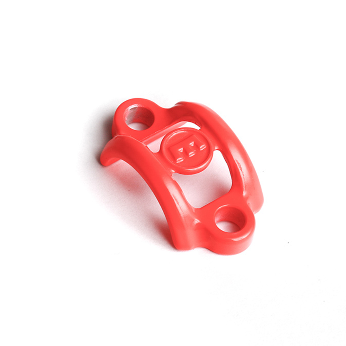 Klembeugel aluminium, neon-rood