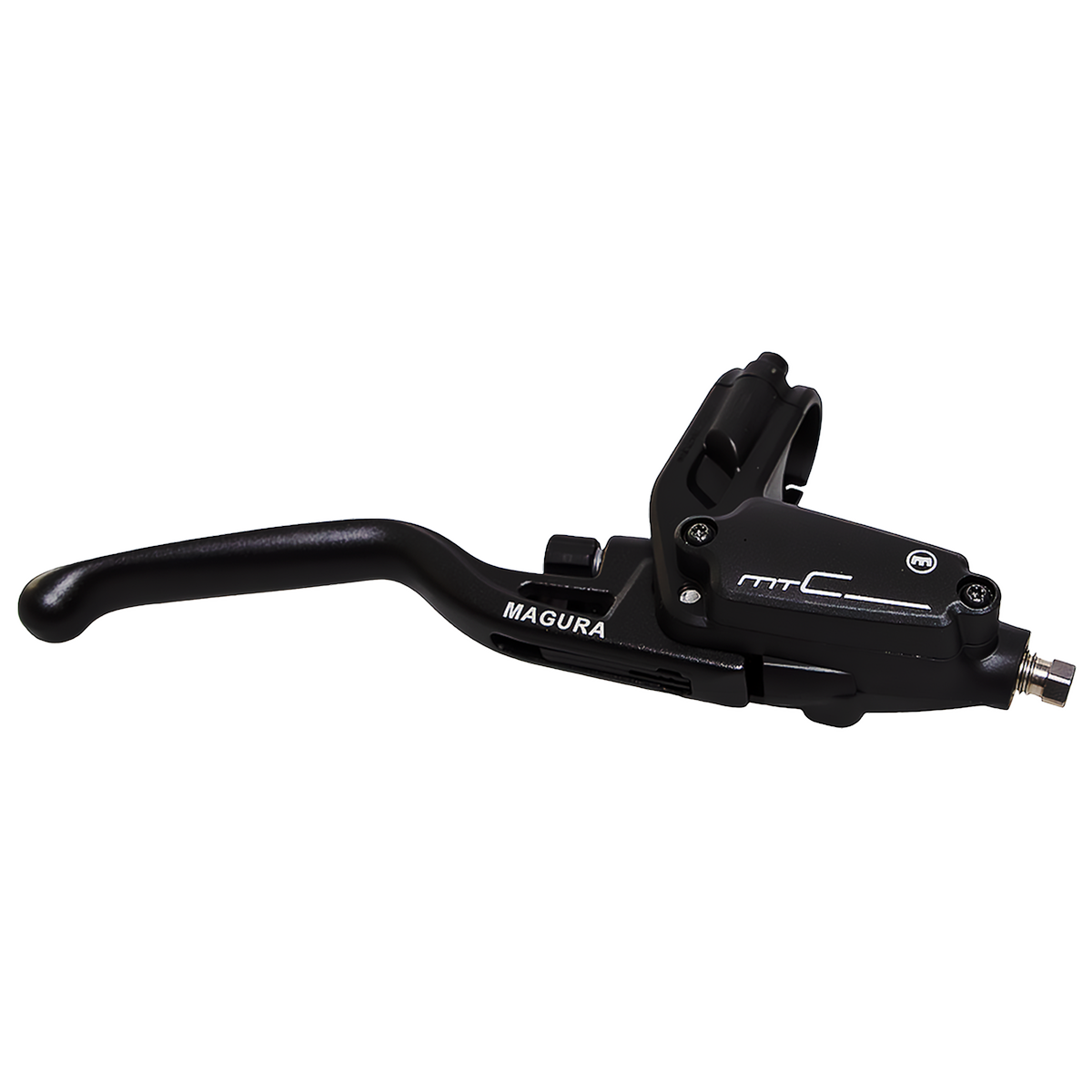 Remgreep MT C rechts, 3-vingersaluminium-hendel met kogelknop (ZONDER MAGNET)