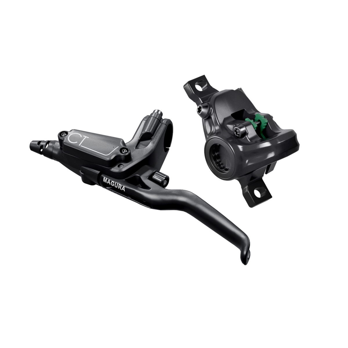 MT C4 links, 3-vingers Carbotecture-hendel