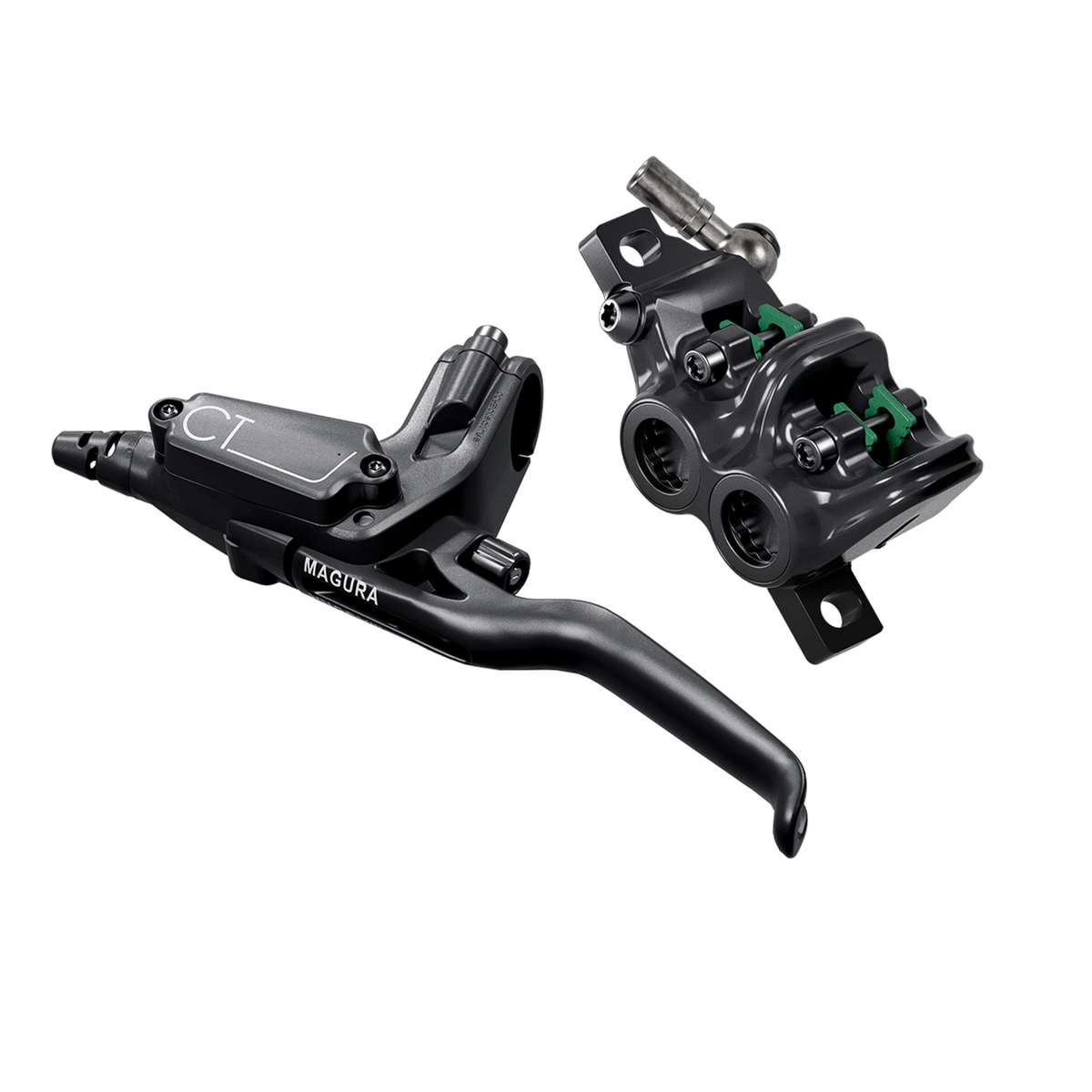 MT C5 links, 3-vingers Carbotecture-hendel