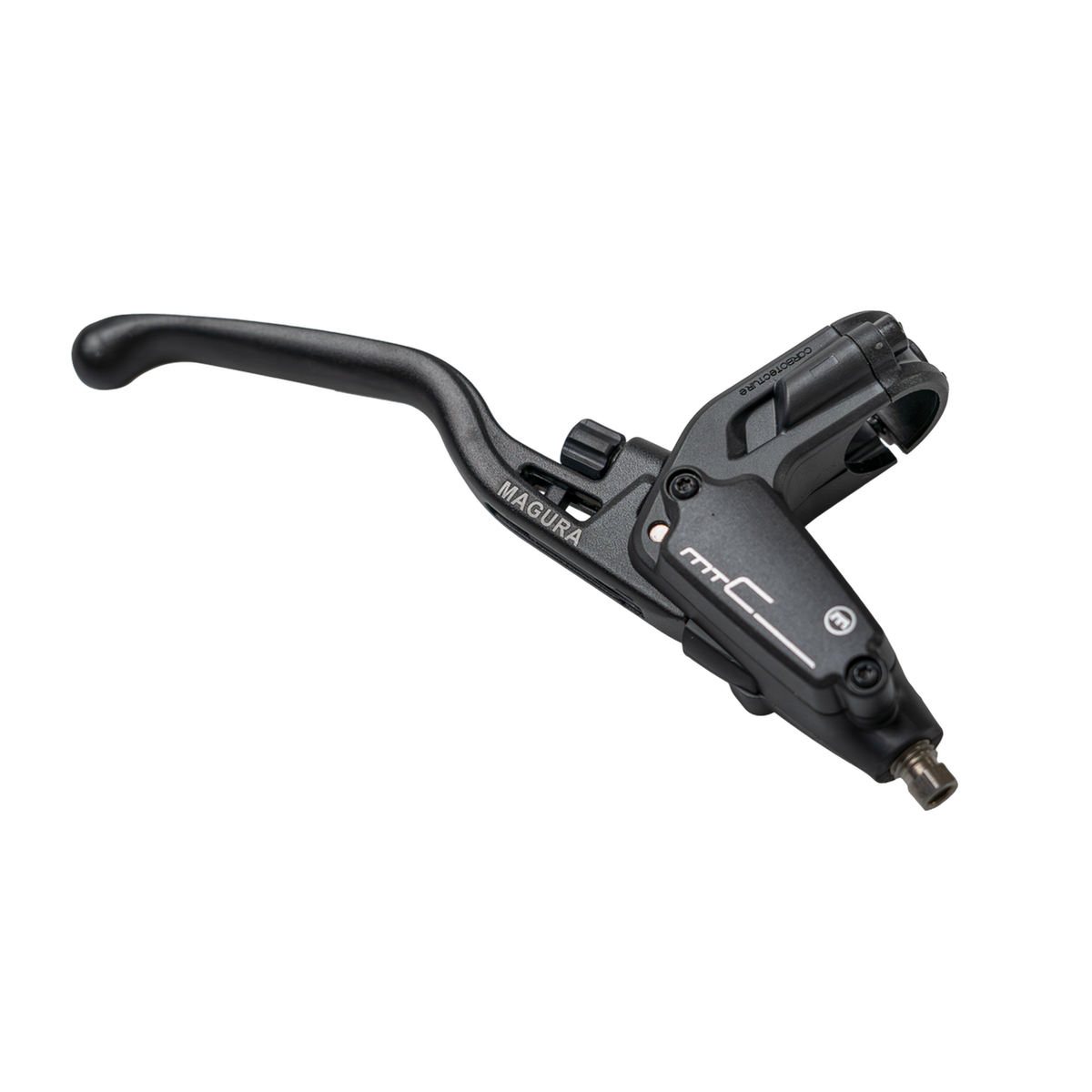 Remgreep MT C ABS rechts, 3-vingersaluminium-hendel met kogelknop (ZONDER MAGNET)