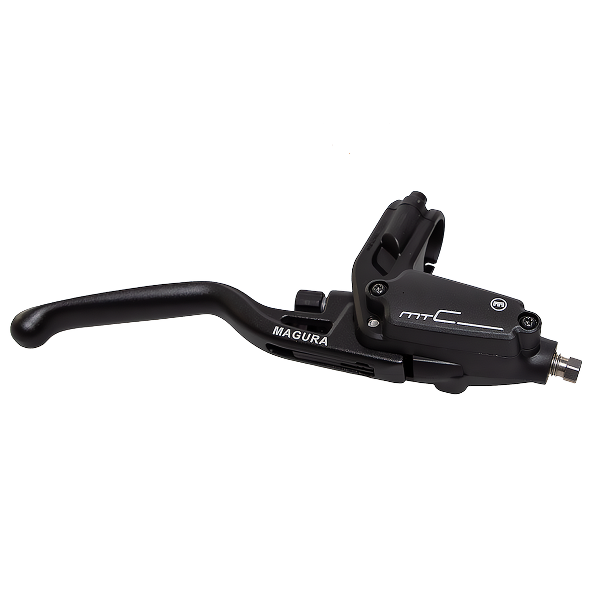 Remgreep MT C rechts, 3-vingersaluminium-hendel met kogelknop (MET MAGNET)