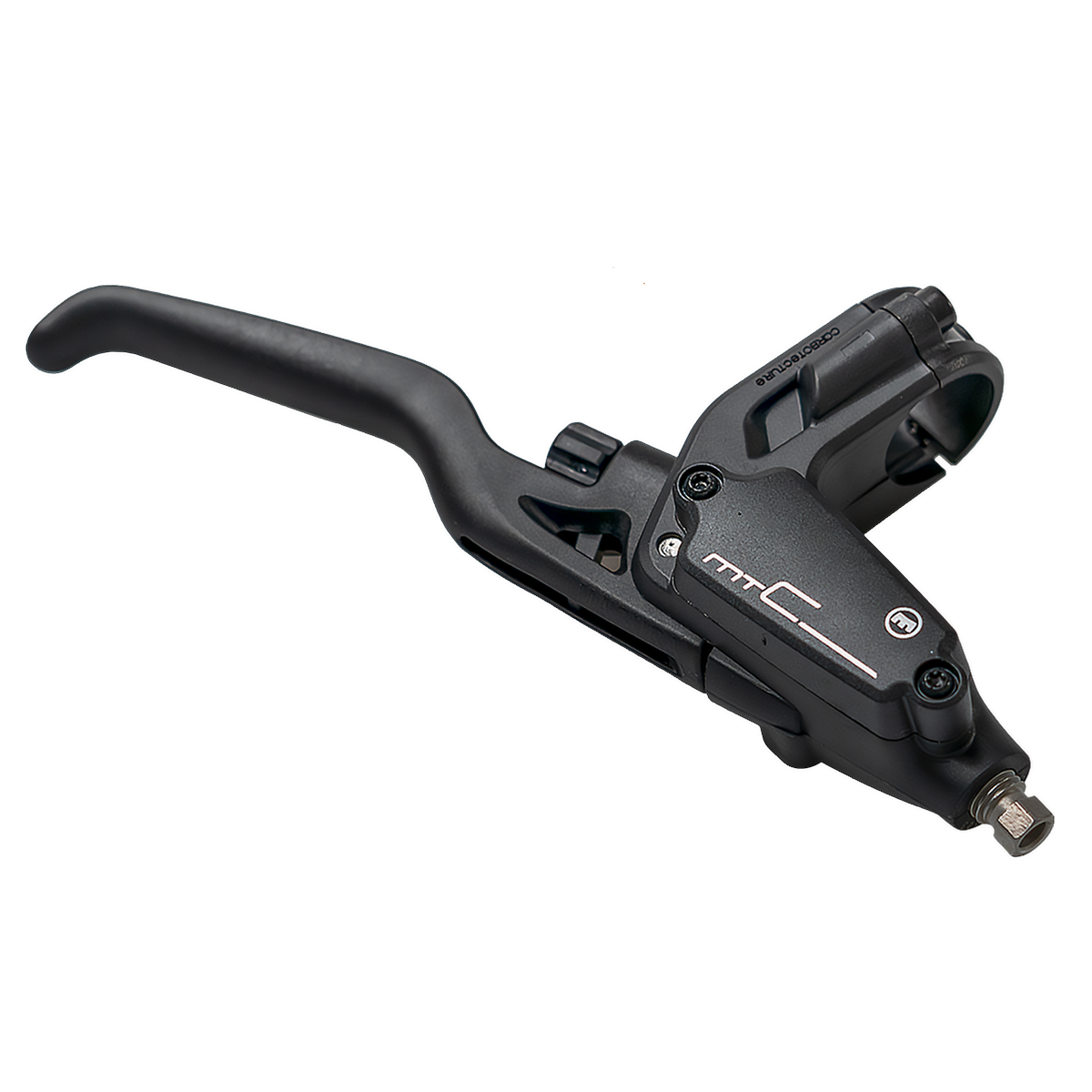 Remgreep MT C ABS rechts, 3-vingers Carbotecture-hendel (MET MAGNET)