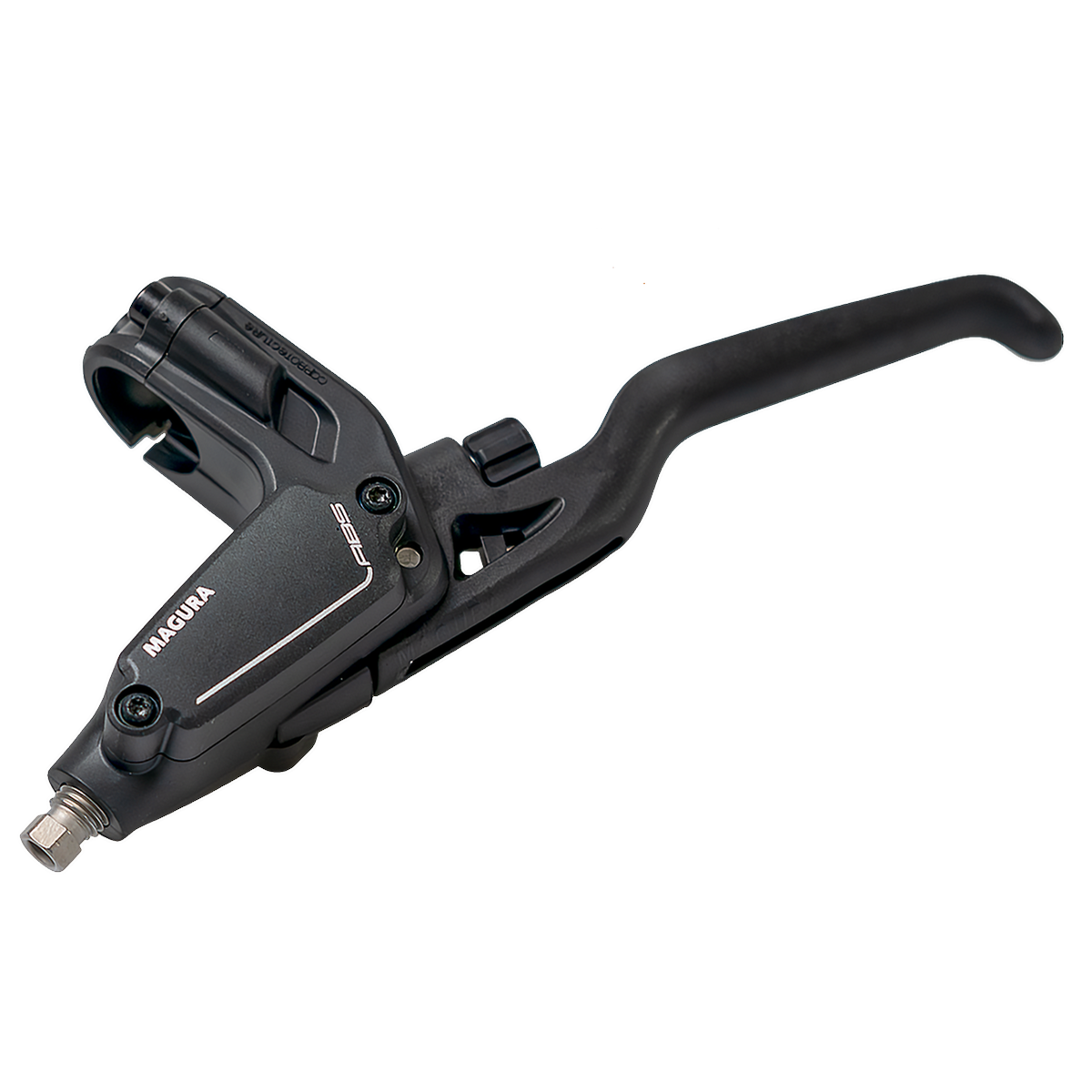 Remgreep MT C ABS links, 3-vingers Carbotecture-hendel (MET MAGNET)