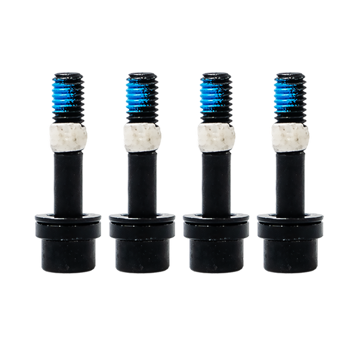 QM M6x30 schroeven met blauwe draadborging (4 stuks)