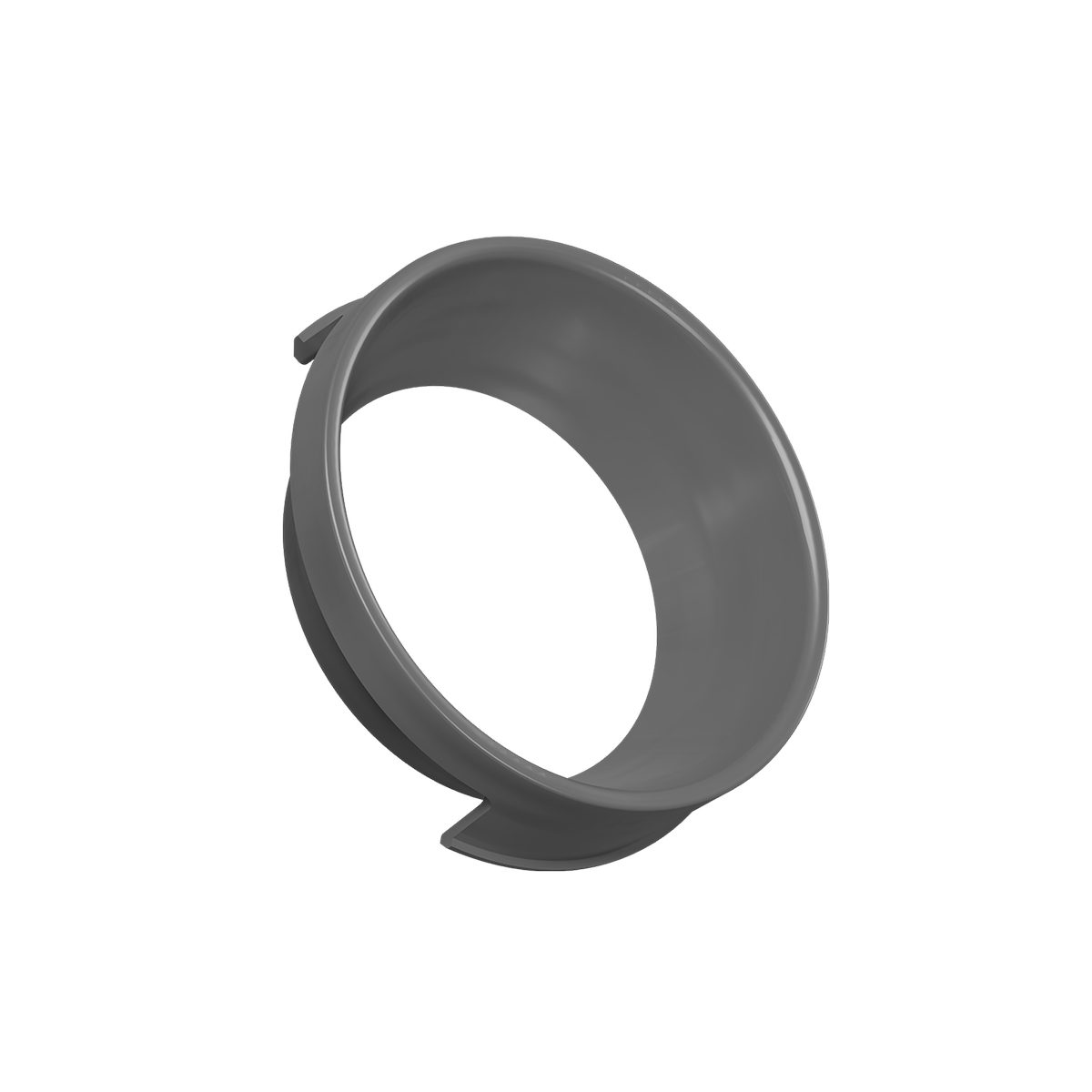 Donkergrijze afdekking voor remtang GUSTAV