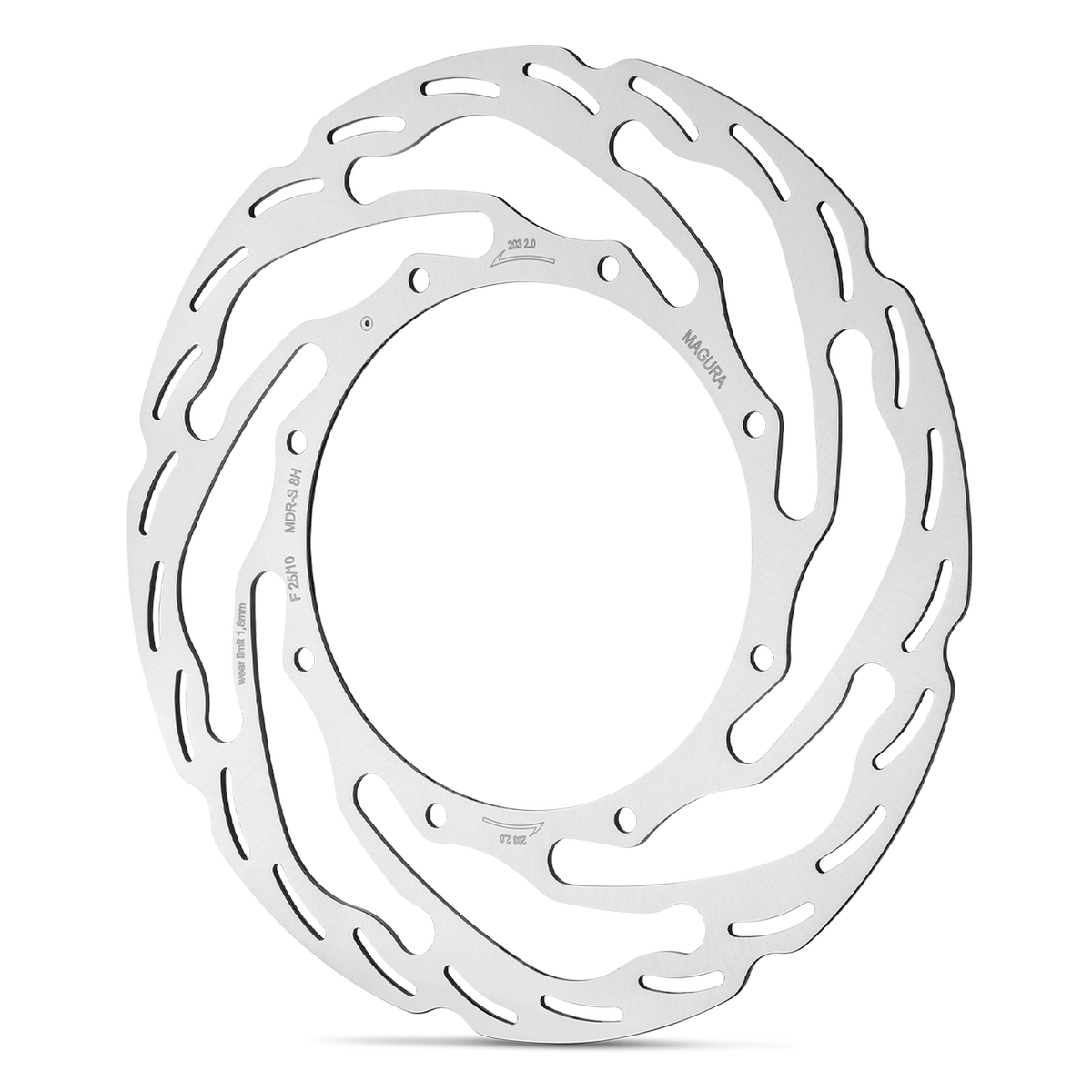 Remschijf MDR-S 2.0, 8-gaats, Ø 203 mm