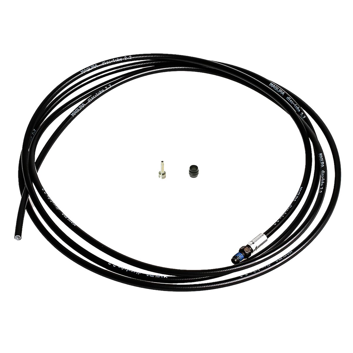 Disctube-leiding, M6 Recht - 0°, 2.500 mm