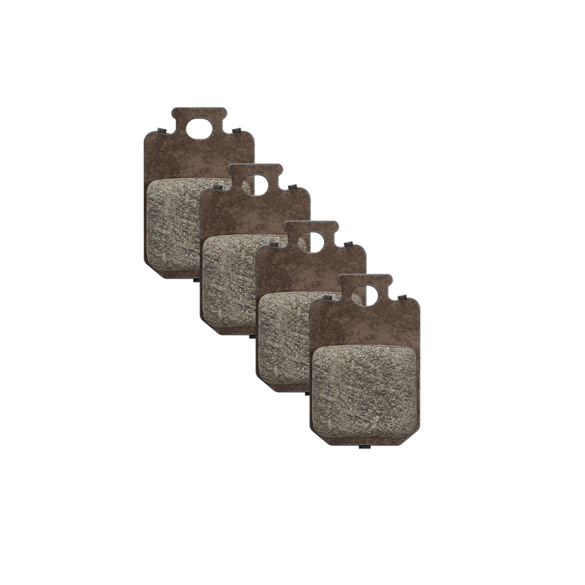 Remblokje MDP 8+ BLACK/GREY (VE = 1 set)