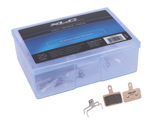 XLC Remblok Shimano/Tektro BP-S07 Disc Sintered Goud - 25 Sets