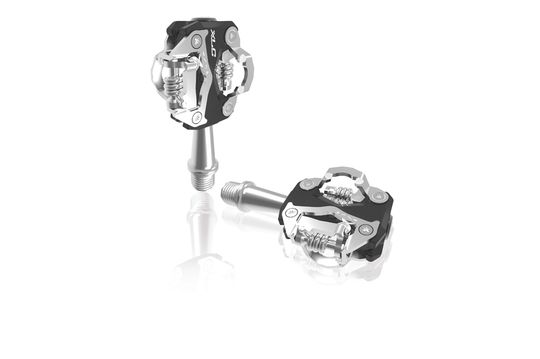 XLC ATB PD-S15 SPD Pedalen 9/16" Zwart/Zilver - Per Stel