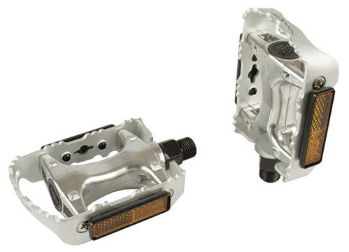 Union SP-910A Fietspedalen 9/16" Zilver - Per Stel