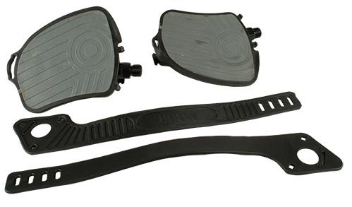 Union SP-250 Hometrainer Pedalen 9/16" Zwart/Grijs - Per Set