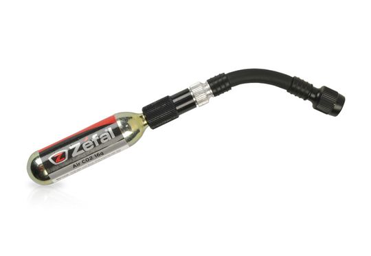 Zefal EZ Control FC CO2 Pomp Aluminium Zwart/Zilver