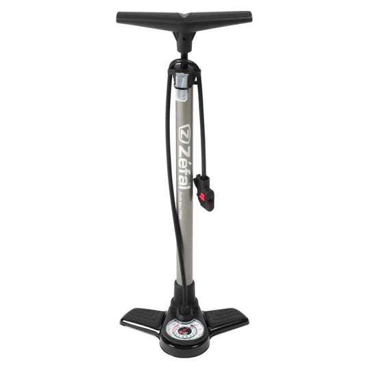 Zefal Profil Max FP20 Vloerpomp Aluminium met Manometer Wit