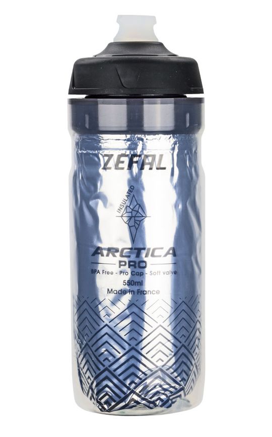 Zefal Arctica Pro 55 Bidon 550ml - Silver/Black
