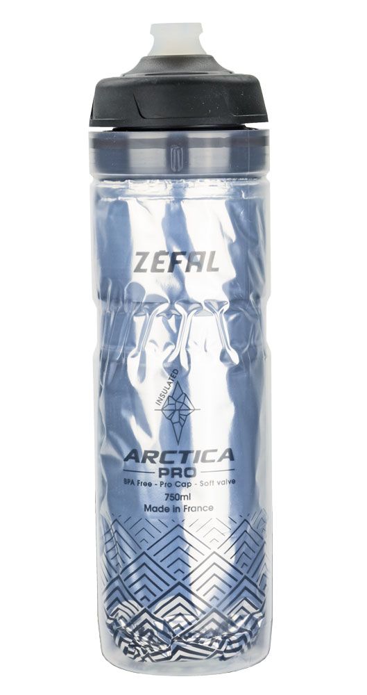 Zefal Arctica Pro 75 Bidon 750ml Silver/Black - Isolerend