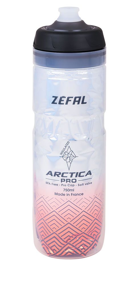 Zefal Arctica Pro 75 Bidon 750ml Silver/Red - Thermo Bidon