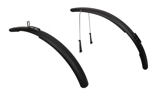 Zefal Trail 65 Spatbordset 27.5/29" Zwart PVC