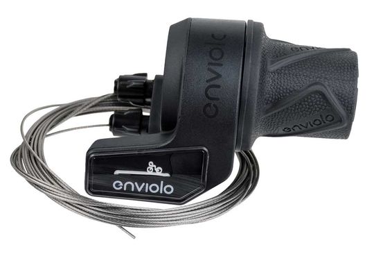 Enviolo Pro-3300 MC-Twist Versteller met Display Aluminium