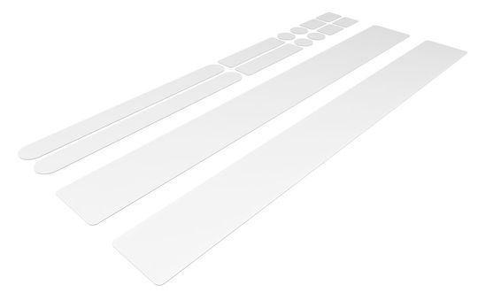 Zefal Skin Armor L Framebeschermer - Mat Transparant