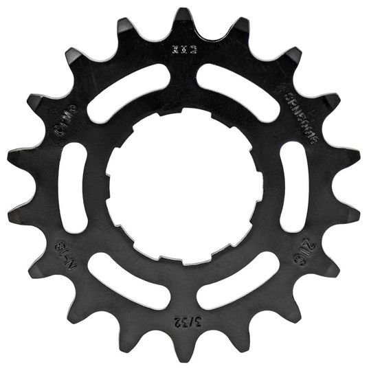 Kettingwiel Enviolo 18T 2.3mm Staal Zwart