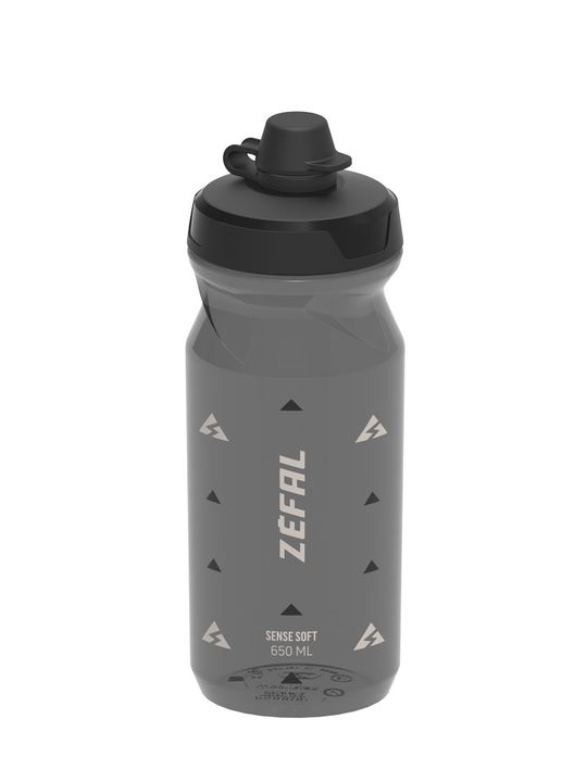 Zefal Sense Soft 65 No-Mud Bidon 650ml Smoked Black