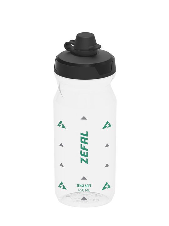Zefal Sense Soft 65 No-Mud Bidon 650ml - Translucent