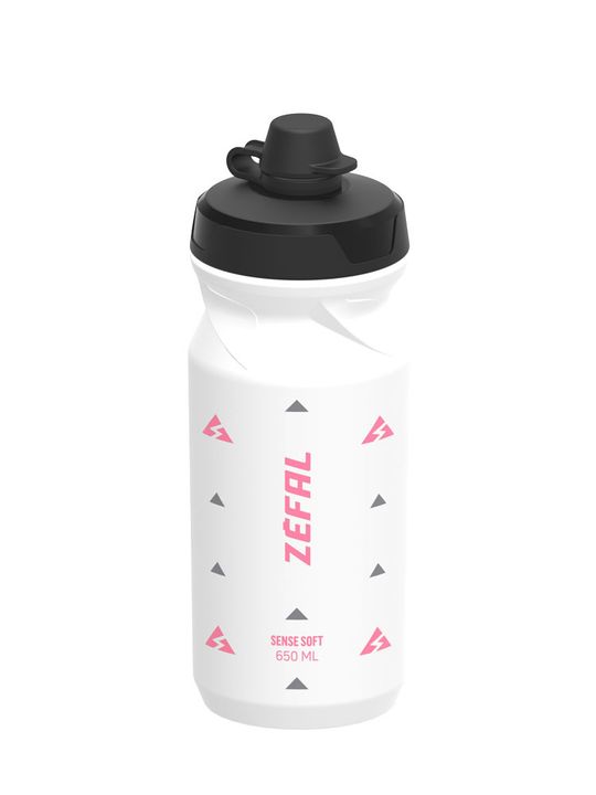 Zefal Sense Soft 65 No-Mud Bidon 650ml Wit