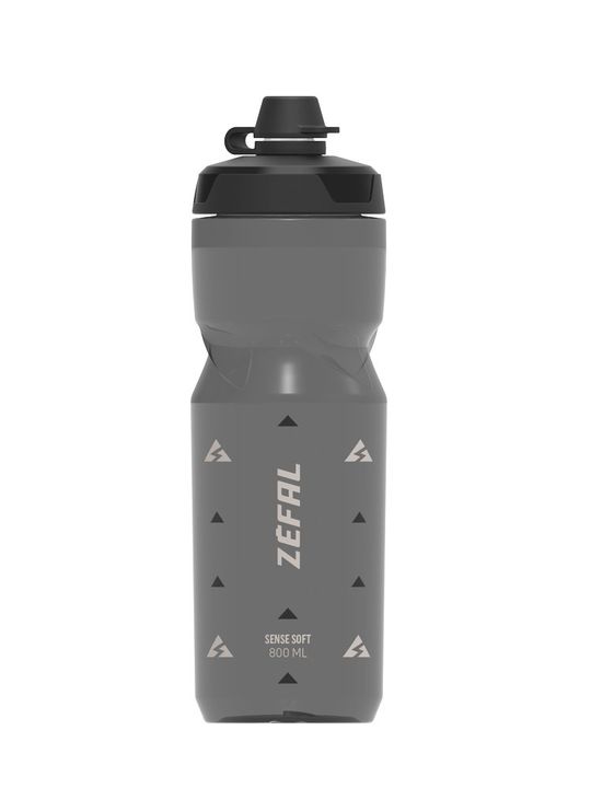 Zefal Sense Soft 80 No-Mud Bidon 800ml - Smoked Black