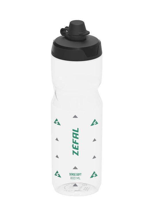 Zefal Sense Soft 80 No-Mud Bidon 800ml Transparant