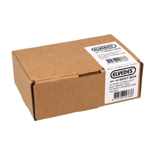 Elvedes 6854T Remblokken Shimano/Tektro Disc - Doos 10 Sets