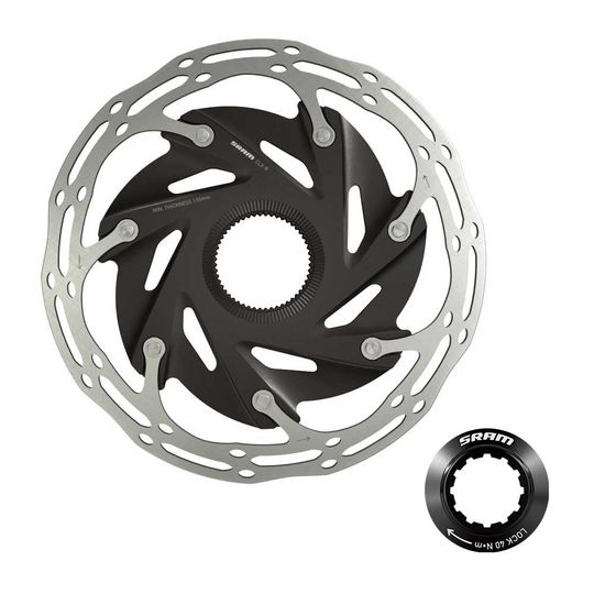 Sram Centerline X Road A2 Remschijf 160mm Zilver/Zwart
