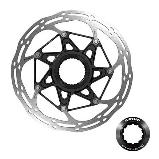 SRAM Centerline X A2 Remschijf 140mm 2-Piece Zilver/Zwart