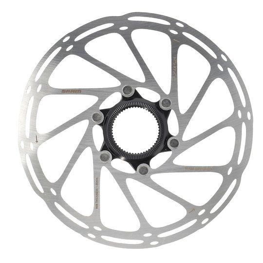 SRAM Centerline A2 Remschijf CL Rounded 180mm Zilver