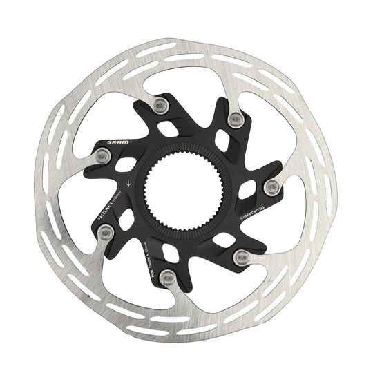 SRAM Paceline X A1 Remschijf CL 140mm Zilver/Zwart