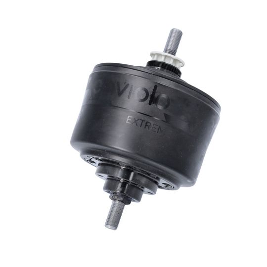Enviolo Extreme Solid Axle Achternaaf Mat Zwart 135mm