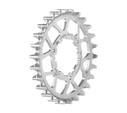 Gates CDX Achtertandwiel 26T Enviolo 9-Sp RVS Zilver