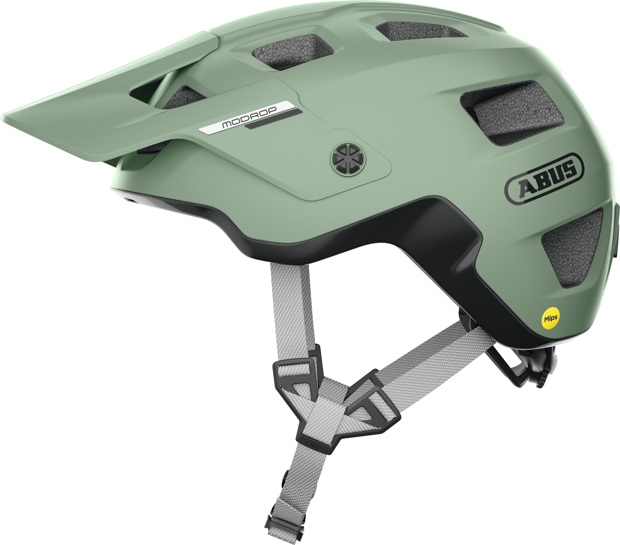 Abus MoDrop MIPS MTB Helm Mist Green - Maat L 57-61cm