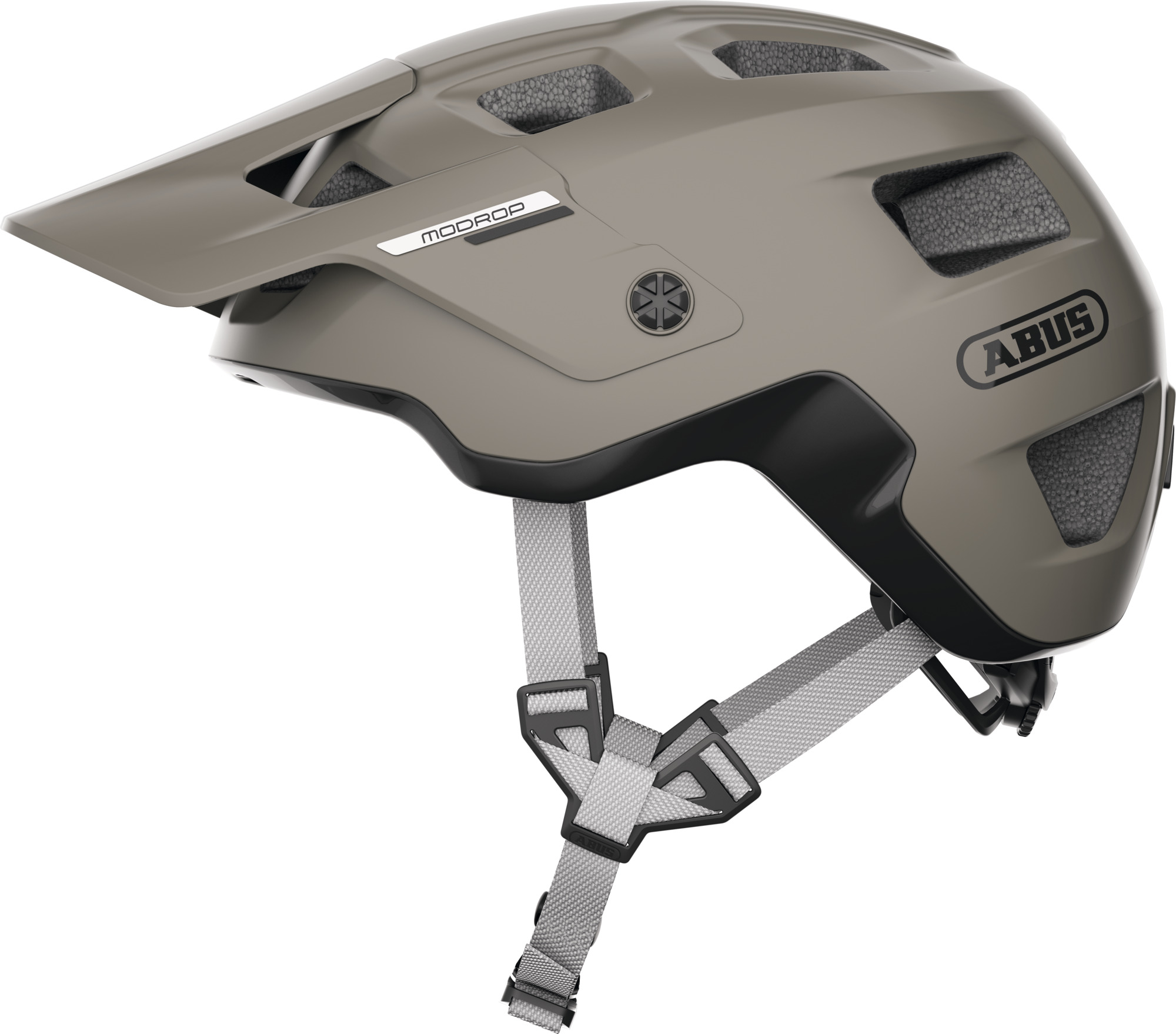 Abus MoDrop MTB Helm Dust Grey L 57-61cm