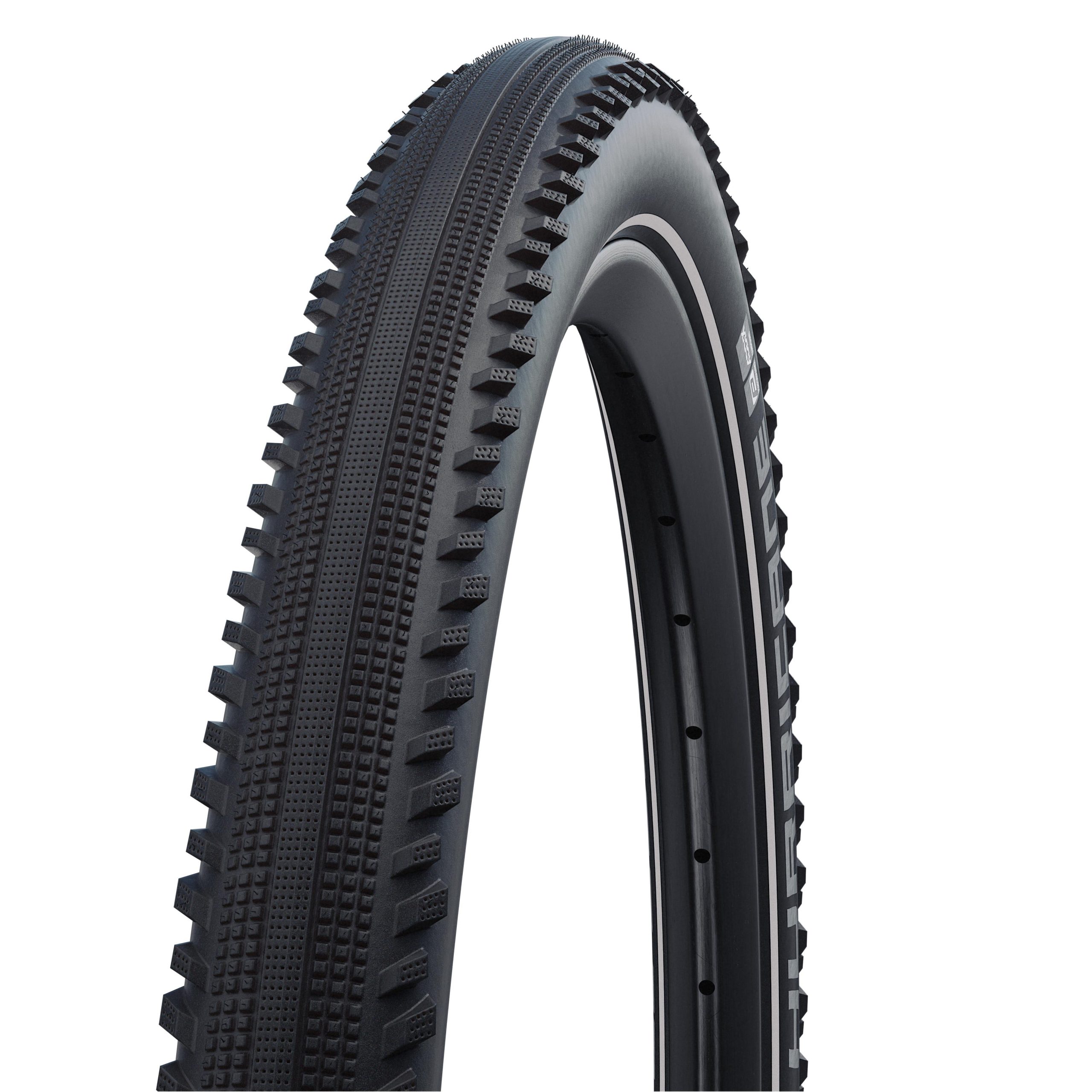 Schwalbe Hurricane RaceGuard 42-622 Buitenband Zwart Reflecterend