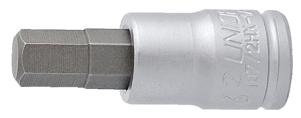 Unior dopsleutel 1/4 inch inbus 7mm