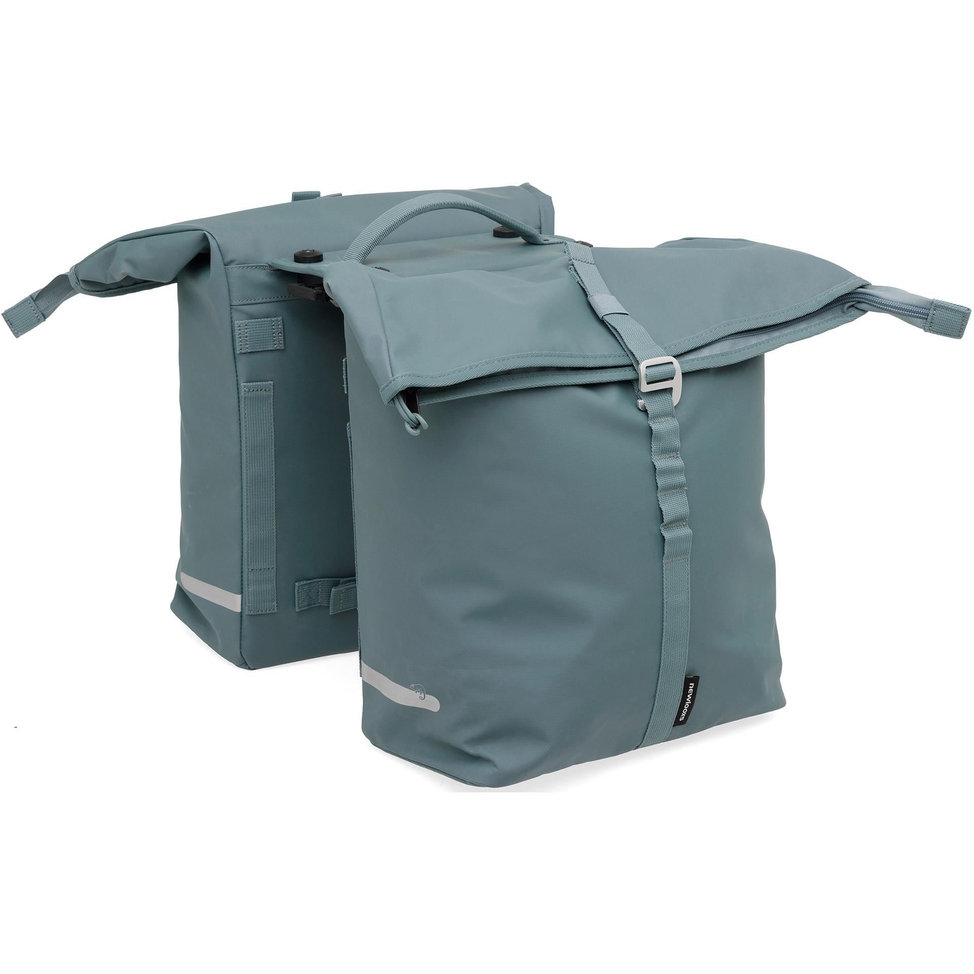 New Looxs Cantos 36L Dubbele Fietstas MIK 2.0 Sea Blue